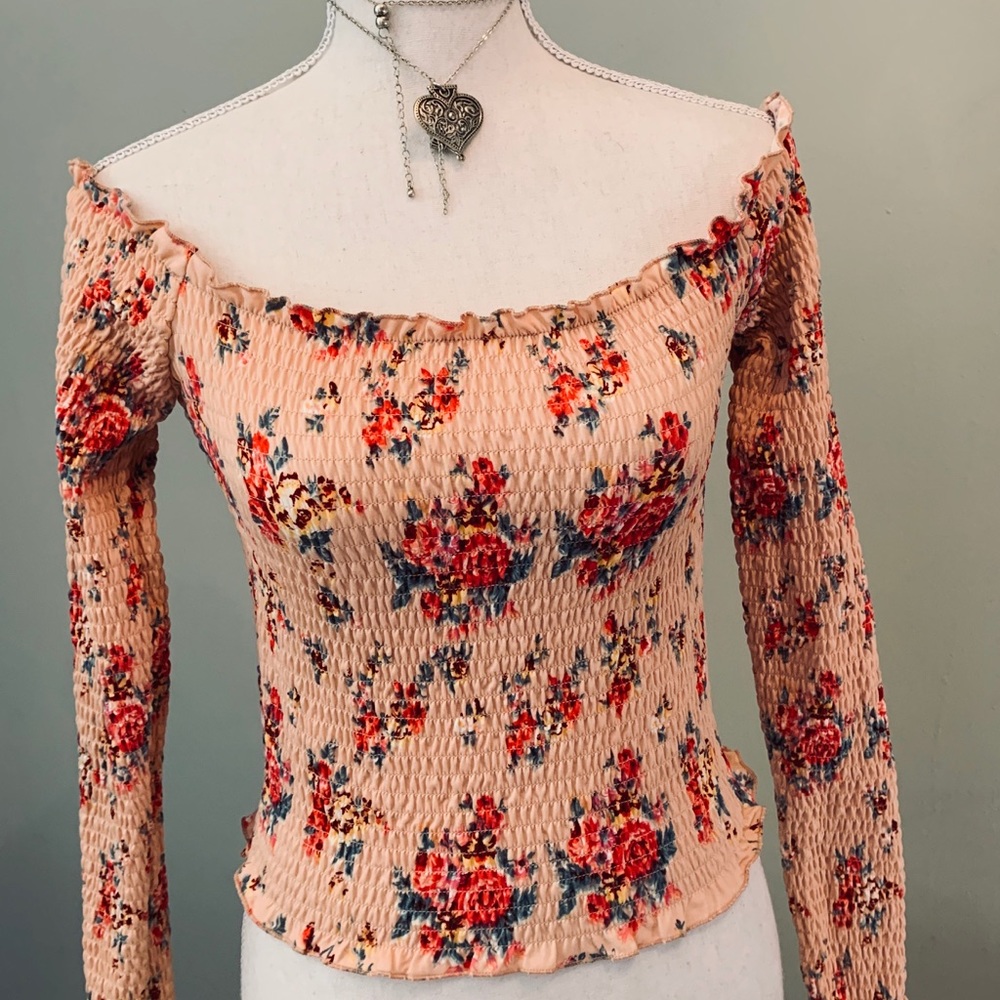 Off the shoulder tube top